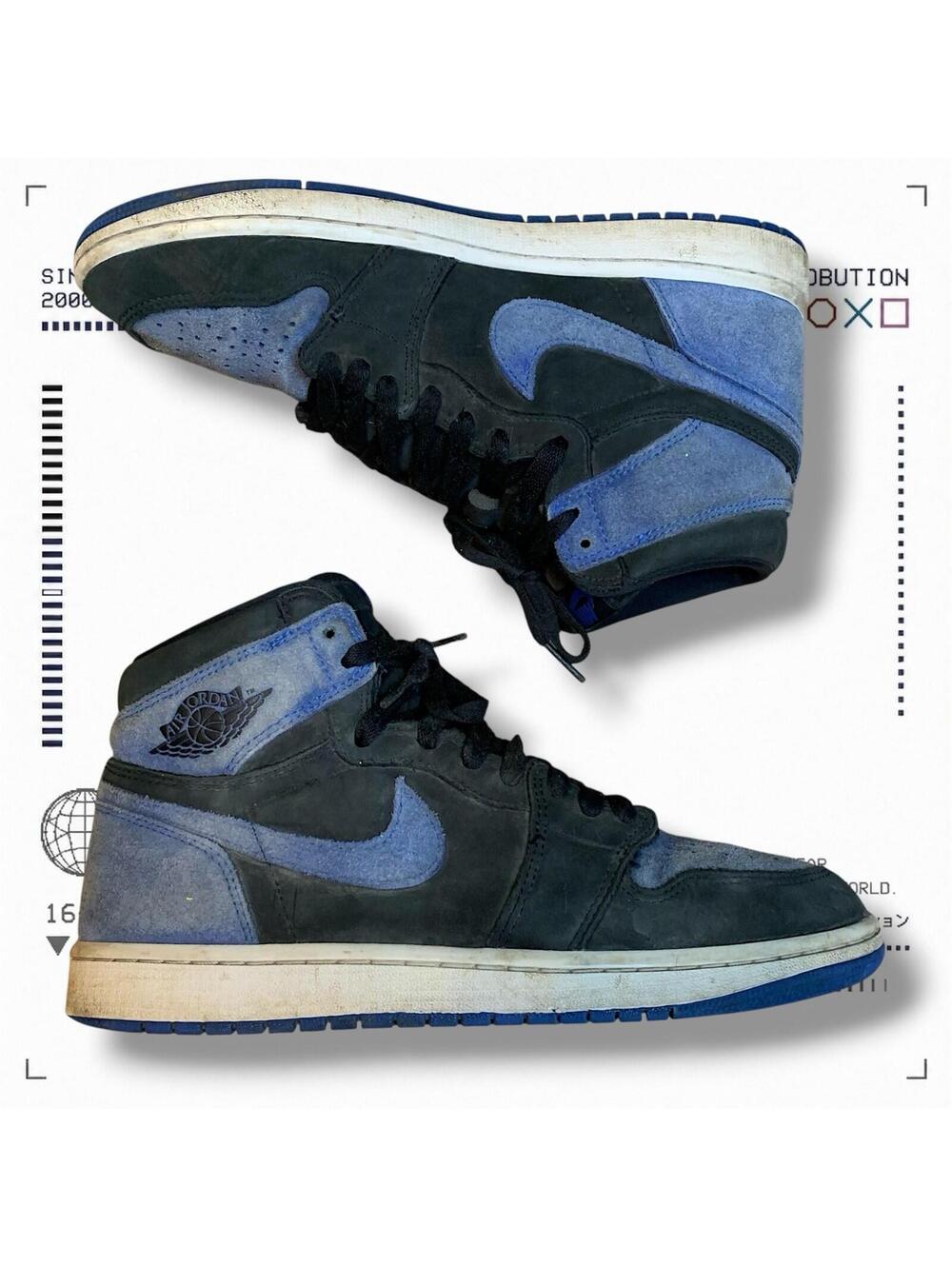Nike Jordan 1 High Royal Reimagined Shoes Size 9 US Mens
